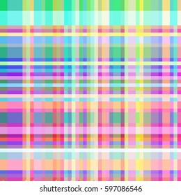 Abstract geometric colorful seamless pattern for background. Decorative backdrop can be used for wallpaper, pattern fills, web page background, surface textures. Old vintage retro energy pattern.