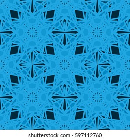 Abstract geometric colorful seamless pattern for background. Decorative backdrop can be used for wallpaper, pattern fills, web page background, surface textures. Old vintage retro energy pattern.