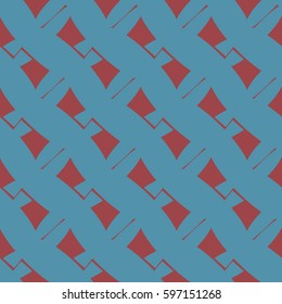 Abstract geometric colorful seamless pattern for background. Decorative backdrop can be used for wallpaper, pattern fills, web page background, surface textures. Old vintage retro energy pattern.