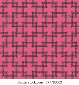 Abstract geometric colorful seamless pattern for background. Decorative backdrop can be used for wallpaper, pattern fills, web page background, surface textures. Old vintage retro energy pattern.
