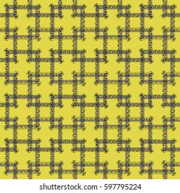 Abstract geometric colorful seamless pattern for background. Decorative backdrop can be used for wallpaper, pattern fills, web page background, surface textures. Old vintage retro energy pattern.