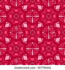 Abstract geometric colorful seamless pattern for background. Decorative backdrop can be used for wallpaper, pattern fills, web page background, surface textures. Old vintage retro energy pattern.