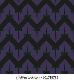 Abstract geometric colorful seamless pattern for background. Decorative backdrop can be used for wallpaper, pattern fills, web page background, surface textures. Old vintage retro energy pattern.