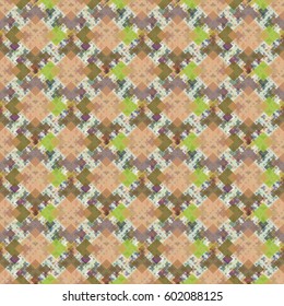 Abstract geometric colorful seamless pattern for background. Decorative backdrop can be used for wallpaper, pattern fills, web page background, surface textures. Old vintage retro energy pattern.