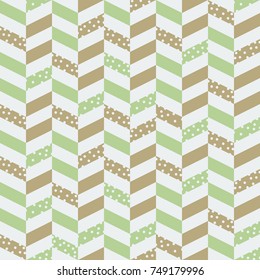 Abstract geometric colorful seamless pattern