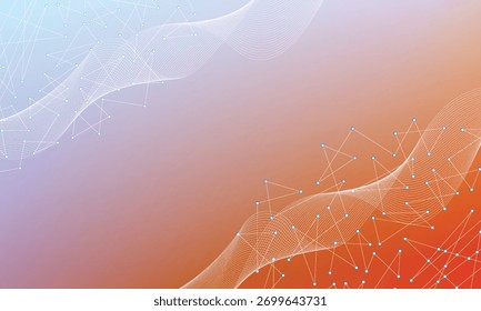 Abstrato geométrico colorido torção projeto de fundo 