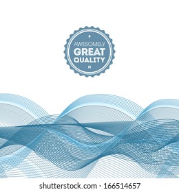 Abstract geometric colorful vector background with place for text and label.