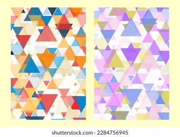 Abstract geometric colorful vector background for poster, web, landing page, cover, ad, greeting card, promotion.