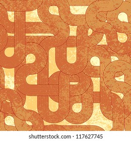 Abstract geometric colorful vector pattern