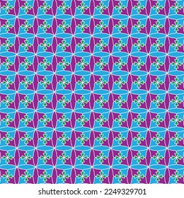 Abstract Geometric coloring Pattern Design