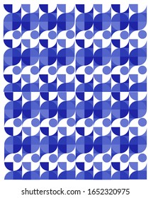 abstract geometric combination of blue For banner.banner abstract geometric.