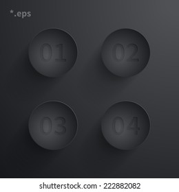 Abstract geometric composition. Eps vector template.