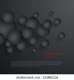 Abstract geometric composition. Eps vector template.