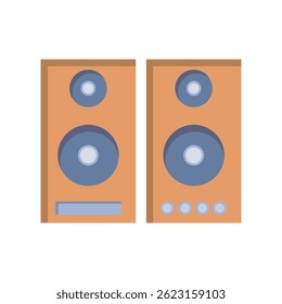 Abstract geometric composition featuring color blocks in shades of brown, orange, and blue. Clean design for various applications.