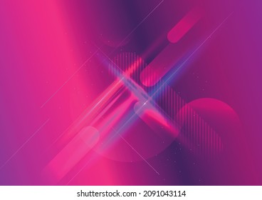 Abstract geometric composition forms modern background with decorative triangles and patterns backdrop vector illustration set