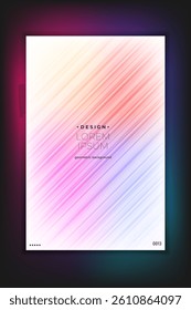 Abstract geometric composition forms modern background with decorative triangles and patterns backdrop vector illustration set