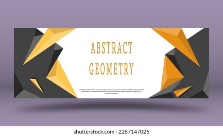 Abstrakte geometrische Zusammensetzung. Vorlage für eine Corporate Design-Idee. Die Idee von einem Cover, Buch, Poster, Banner. Innenausstattung, Drucke und Dekoration. Vorlage für kreatives Design.