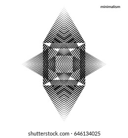 Abstract geometric composition. Vector illustration eps 10.