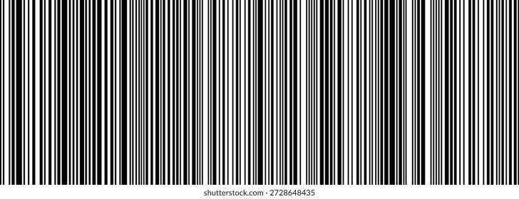 Abstrakte geometrische Komposition mit vertikalen Streifen und Farbverlauf-Übergang, Vektorhintergrund. Glitch-inspiriertes Design mit unregelmäßigen Mustern, Halbtoneffekte minimalistische monochrome Ästhetik.