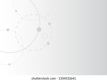 Abstract geometric connect lines and dots.Simple technology graphic background.Illustration Vector design Network and Connection concept.
