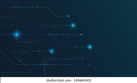 Abstract geometric connect lines and dots.Simple technology graphic background.Illustration Vector design Network and Connection concept.
