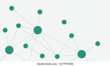 Abstract geometric connect lines and dots.Simple technology graphic background.Illustration Vector design Network and Connection concept.