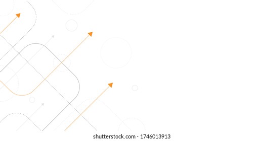 Abstract geometric connect lines and dots.Simple technology graphic background.Illustration Vector design Network and Connection concept.