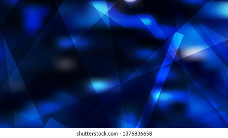 Abstract Geometric Cool Blue Background