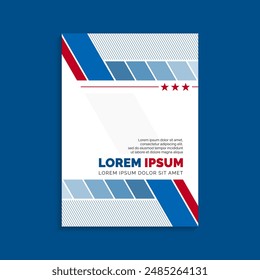 Abstract Geometric Cover and Flyer Background Design