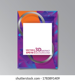 Plantilla de cobertura geométrica abstracta. Diseño retro ondulado. Composición de afiches geométrica minimalista. Estilo retro futurista creativo de los años 90 y 80. Folletos, pancartas e invitaciones modernos. 
