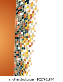 Abstract  geometric cubes background for your design. Vector illustration.