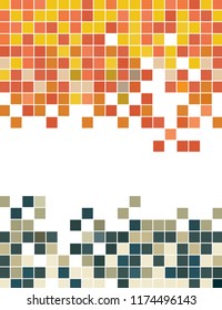 Abstract  geometric cubes background for your design. Vector illustration.