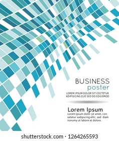 Abstract  geometric cubes background for your design. Vector illustration.