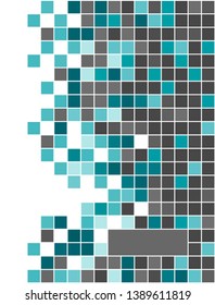 Abstract  geometric cubes background for your design. Vector illustration.