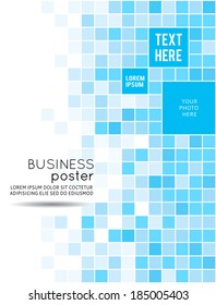 Abstract  geometric cubes background for your design. Vector illustration.