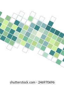 Abstract  geometric cubes background for your design. Vector illustration.