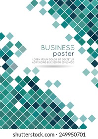 Abstract  geometric cubes background for your design. Vector illustration.