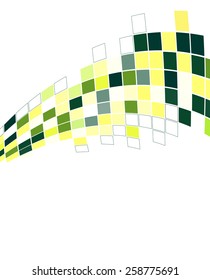 Abstract  geometric cubes background for your design. Vector illustration.