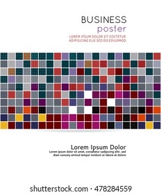 Abstract  geometric cubes background for your design. Vector illustration.