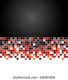 Abstract  geometric cubes background for your design. Vector illustration.