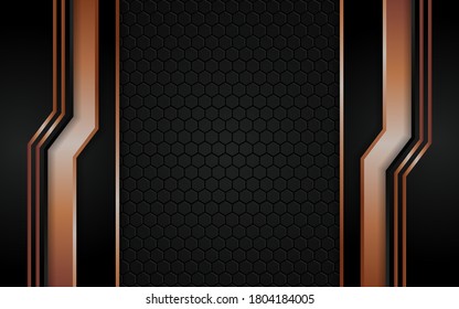Abstract geometric dark background with rose lines