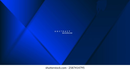 Abstract geometric dark blue and orange square theme overlap background for graphic design. Eps10 vector