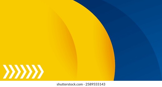 Abstract geometric dark blue and orange square theme overlap background for graphic design. Eps10 vector