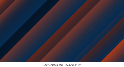 Abstract geometric dark blue and orange square theme overlap background modern illustrations neutral nice