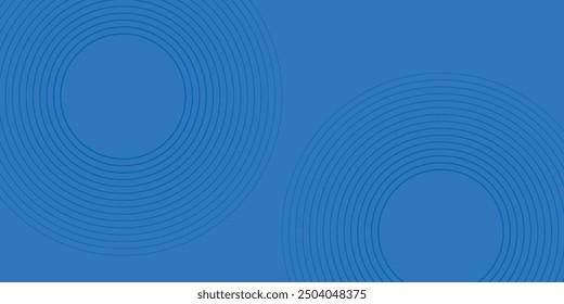 Abstract geometric dark navy blue banner background. 