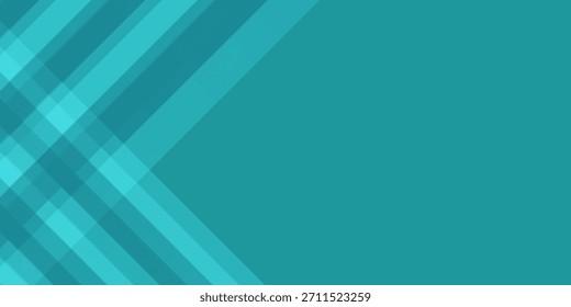 Abstract geometric dark-blue and green background. Modern rectangle shape concept. Simple header. Vector illustration