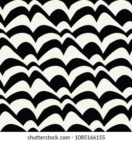 Abstract geometric decorative art seamless pattern