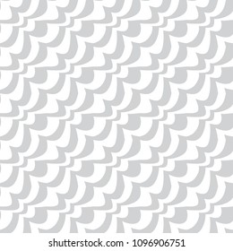 Abstract geometric decorative art seamless pattern