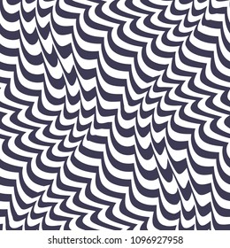 Abstract geometric decorative art seamless pattern
