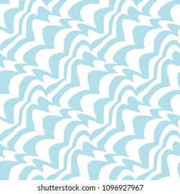 Abstract geometric decorative art seamless pattern